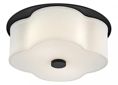 Hinkley Delaney Medium Flush Mount Black