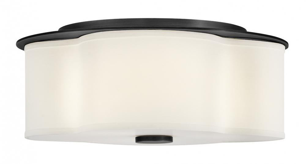 Hinkley Delaney Medium Flush Mount Black