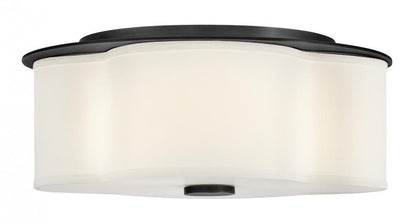 Hinkley Delaney Medium Flush Mount Black