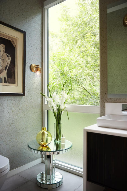 Hinkley Della Bath Vanity Light, 1-Light, Steel, 5.5"W (50260LCB 9U76D)