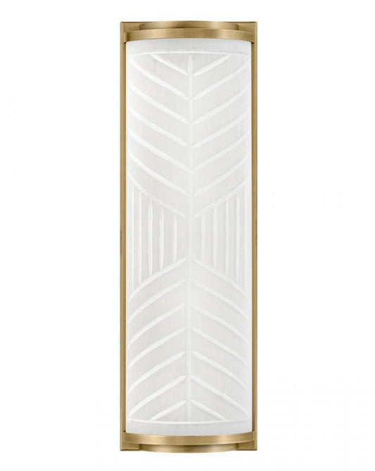 Hinkley Devon Medium Bath Sconce Lacquered Brass
