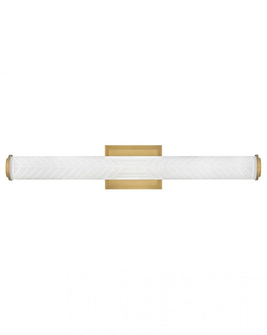 Hinkley Devon Medium LED Vanity Lacquered Brass