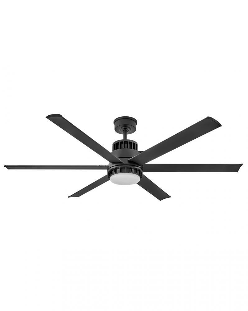 Hinkley Draftsman 60 LED Fan Matte Black