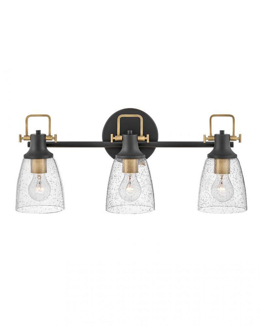 Hinkley Easton Bath Vanity Light Black