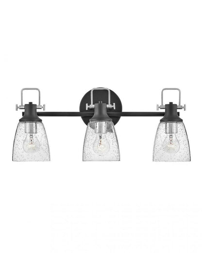Hinkley Easton Bath Vanity Light Black, Steel