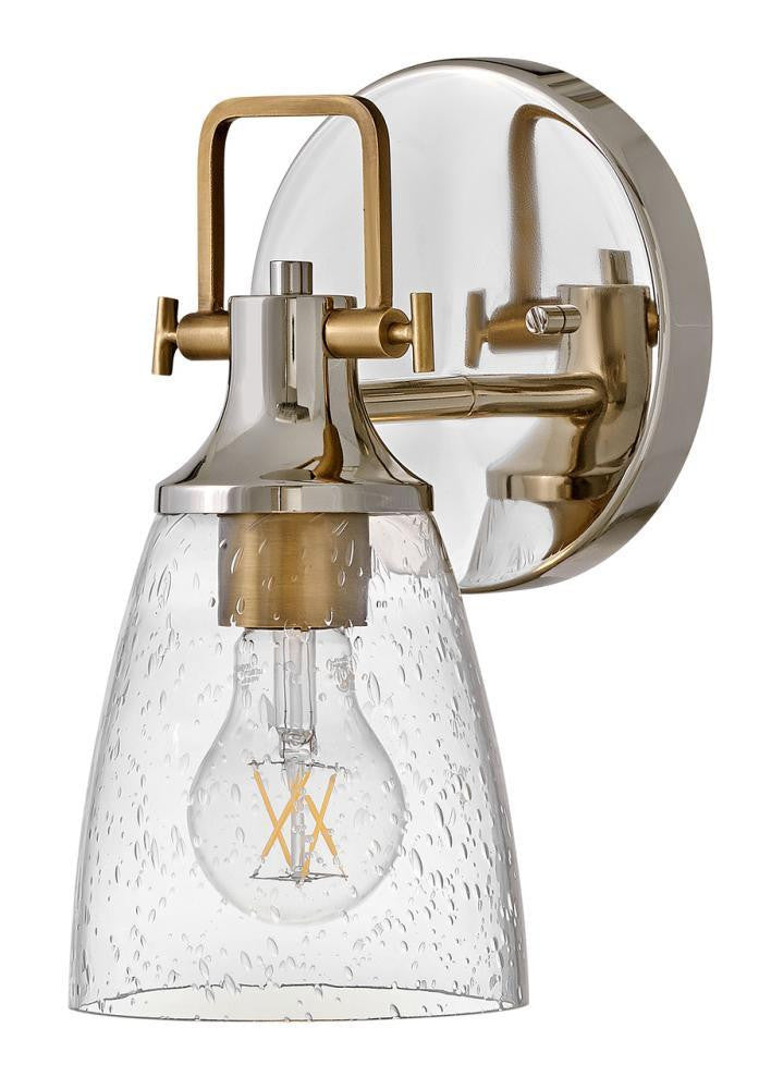 Hinkley Easton Medium Single Light Vanity Polished Nickel