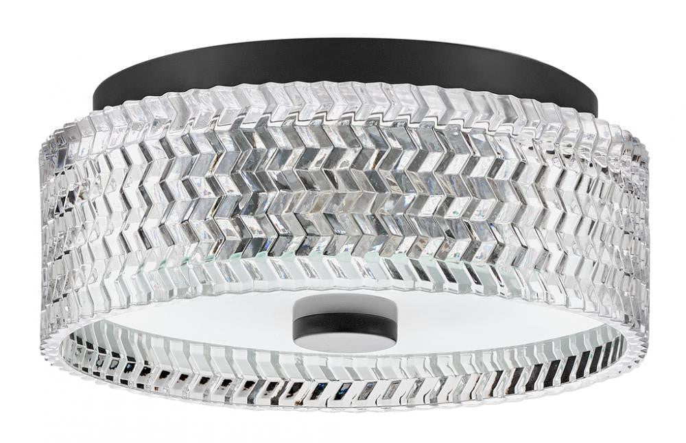 Hinkley Elle Small Flush Mount Black