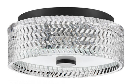Hinkley Elle Small Flush Mount Black