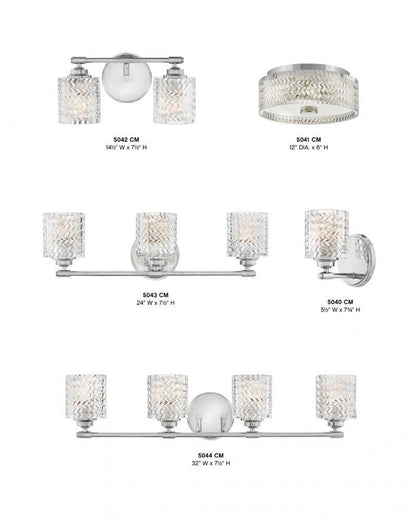 Hinkley Elle Small Flush Mount Chrome