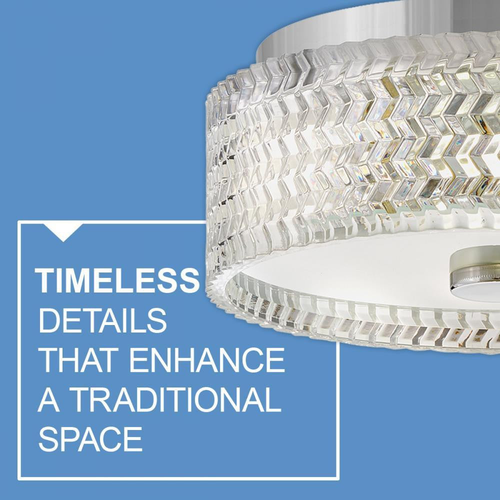 Hinkley Elle Small Flush Mount Chrome