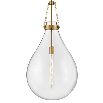 Hinkley Eloise Large Pendant Lacquered Brass