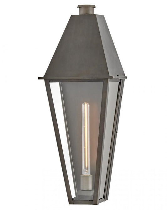 Hinkley Endsley Large Wall Mount Lantern Blackened Brass
