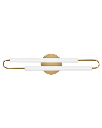 Hinkley Eos Large LED Vanity Lacquered Brass