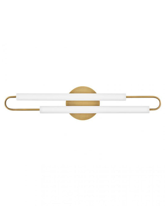 Hinkley Eos Large LED Vanity Lacquered Brass