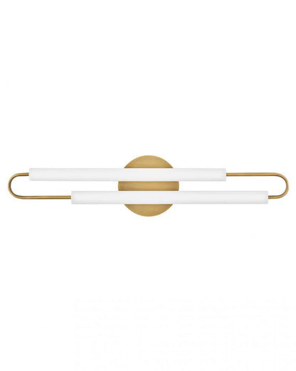 Hinkley Eos Large LED Vanity Lacquered Brass