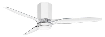 Hinkley Facet 52 LED Smart Fan Weathered Wood