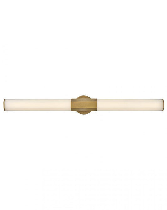 Hinkley Facet Extra Large LED Vanity Heritage Brass