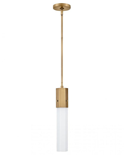Hinkley Facet Extra Small Pendant Heritage Brass