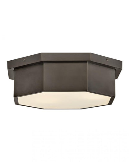 Hinkley Facet Medium Flush Mount Black Oxide