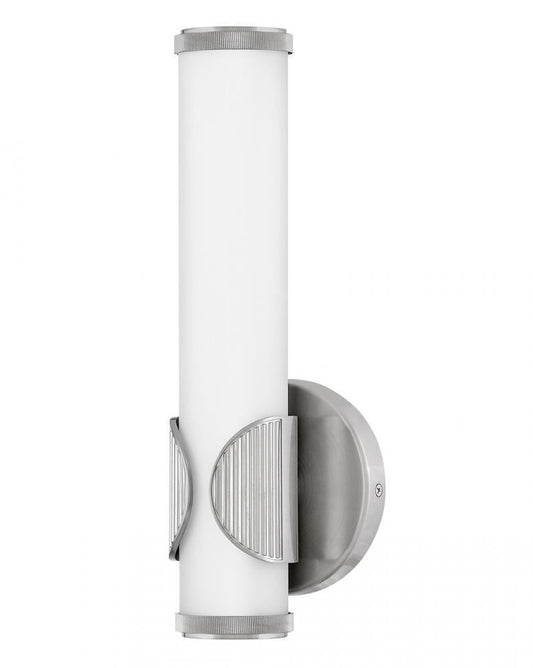 Hinkley Femi Medium LED Bath Wall Sconce Brushed Nickel
