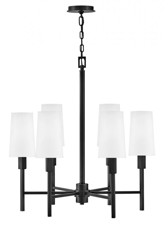 Hinkley Fenwick Medium Chandelier Black