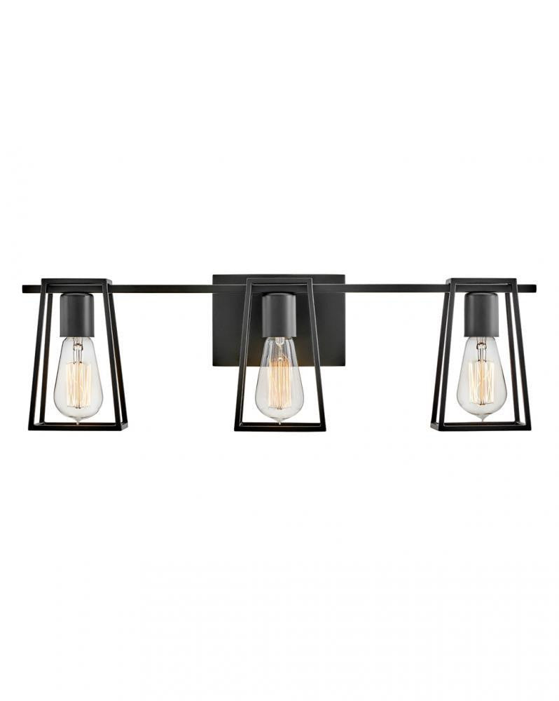 Hinkley Filmore Three Light Vanity