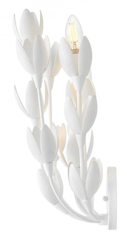 Hinkley Flora Large Sconce Textured Plaster