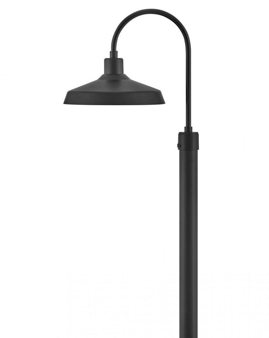 Hinkley Forge Large Post Top or Pier Mount Lantern Black