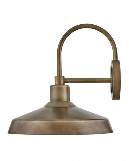 Hinkley Forge Large Wall Mount Barn Light Burnished Bronze