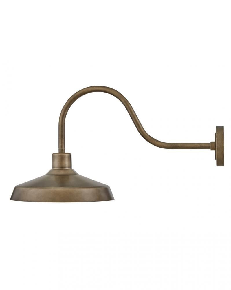 Hinkley Forge Large Wall Mount Barn Light Burnished Bronze