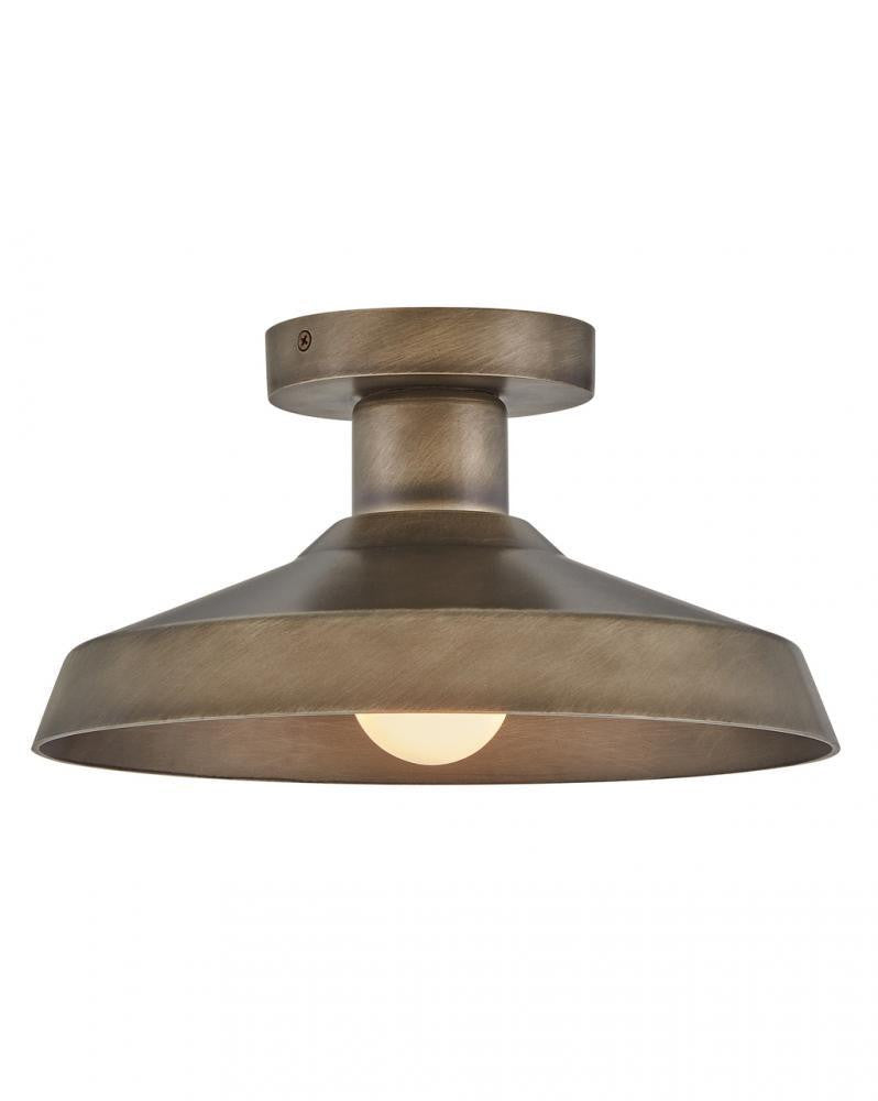 Hinkley Forge Small Flush Mount Burnished Bronze
