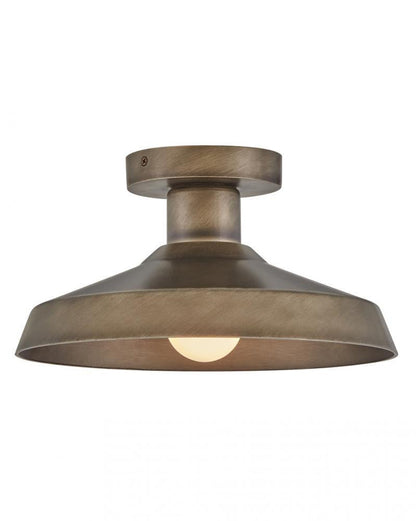 Hinkley Forge Small Flush Mount Burnished Bronze