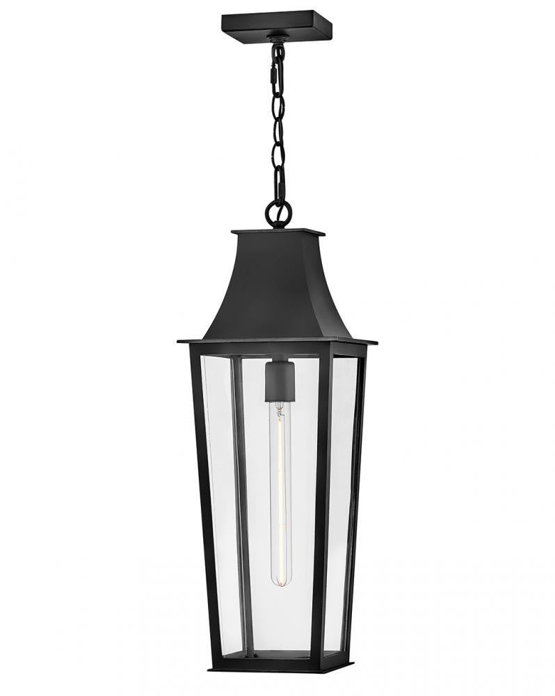 Hinkley Georgetown Large Hanging Lantern Black