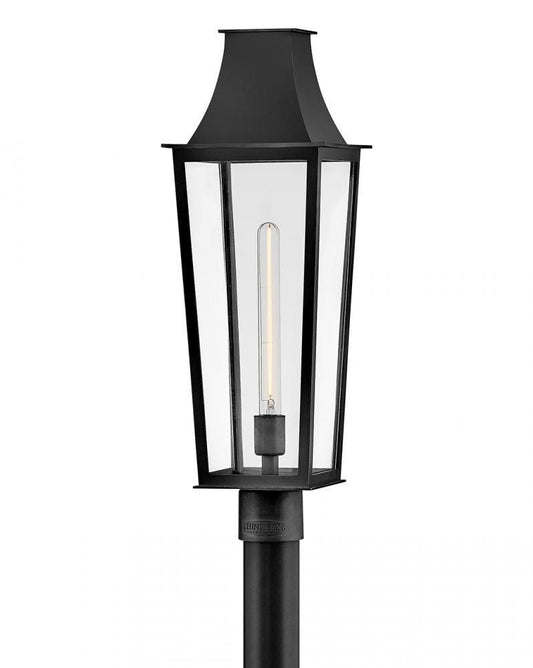 Hinkley Georgetown Large Post Top Lantern Black