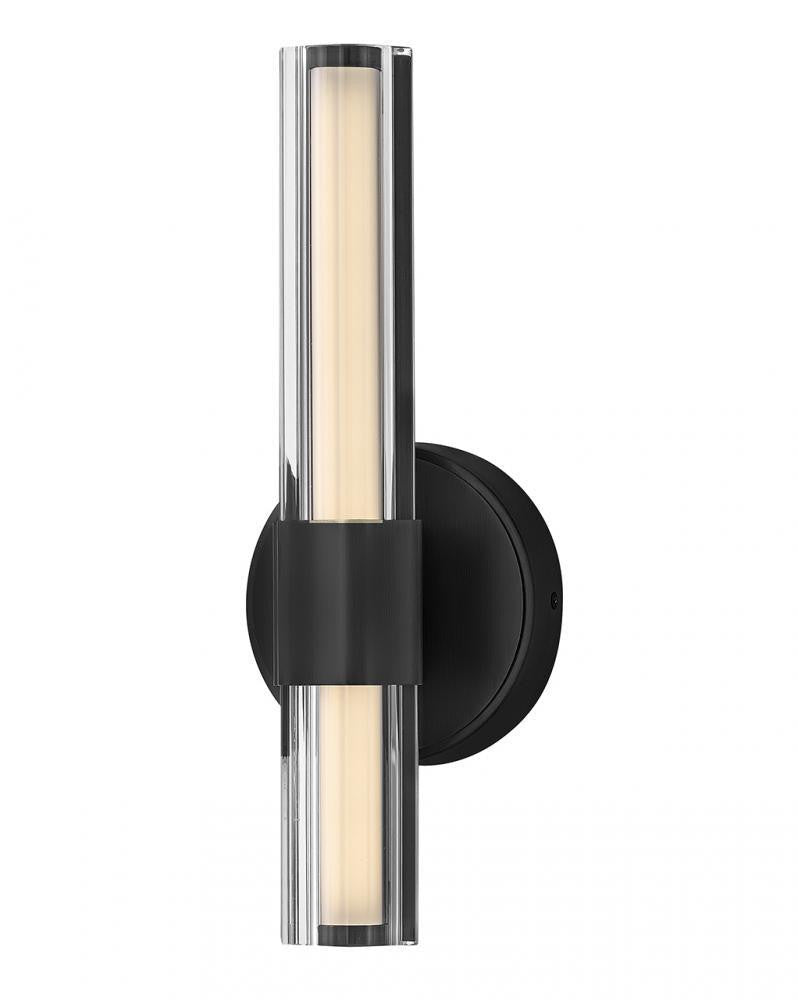 Hinkley Georgette Medium LED Sconce Black