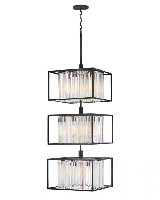 Hinkley Giada Extra Large Multi Tier Chandelier Black