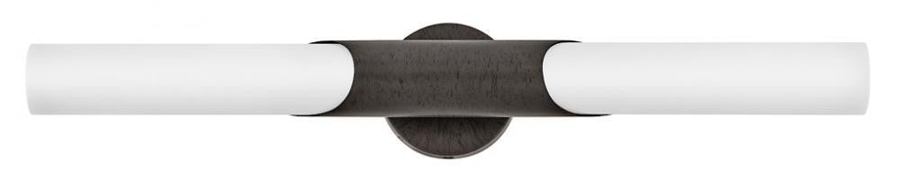 Hinkley Grace Large LED Vanity Textured Black Oxide