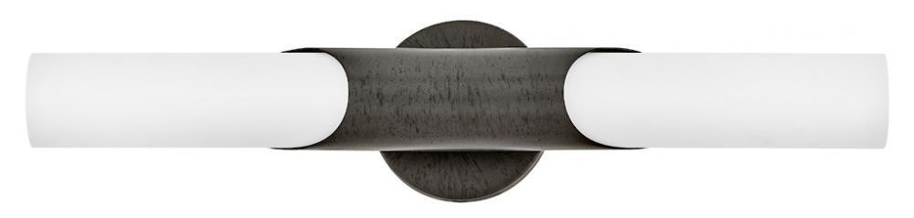 Hinkley Grace Medium LED Vanity Textured Black Oxide