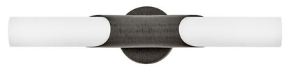Hinkley Grace Medium LED Vanity Textured Black Oxide