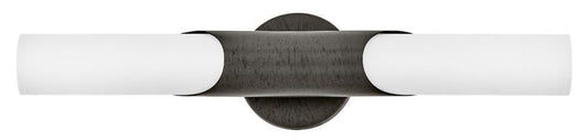 Hinkley Grace Medium LED Vanity Textured Black Oxide