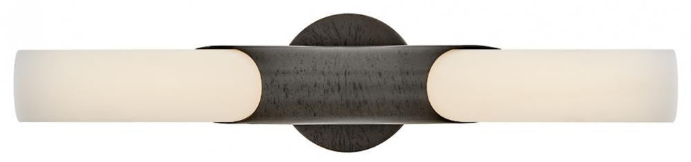 Hinkley Grace Medium LED Vanity Textured Black Oxide