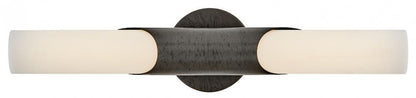 Hinkley Grace Medium LED Vanity Textured Black Oxide