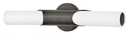 Hinkley Grace Medium LED Vanity Textured Black Oxide