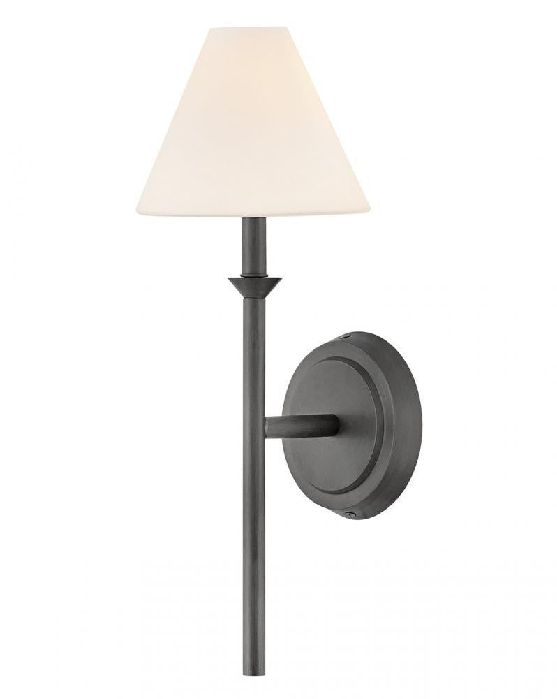 Hinkley Greta Medium Sconce Blackened Brass