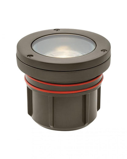 Hinkley 120V Variable Output LED 3000K Flat Top Well Light Bronze