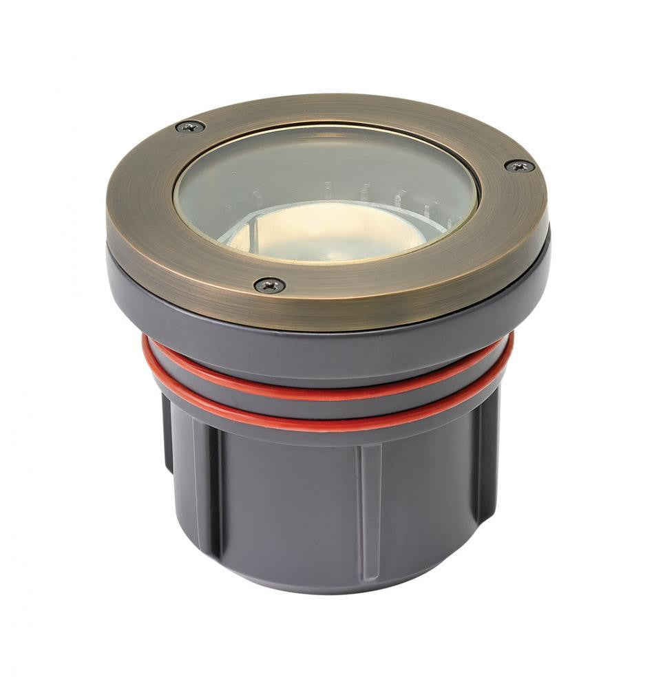 Hinkley Hardy Island 120V Variable Output LED 3000K Flat Top Well Light Matte Bronze