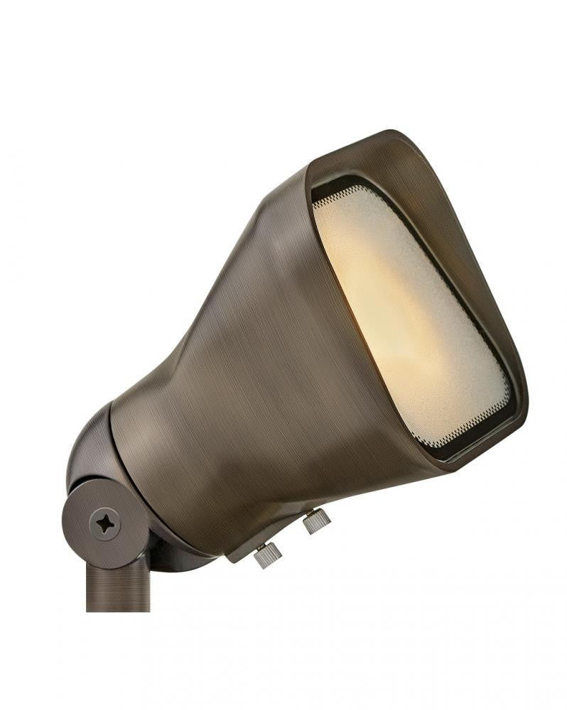 Hinkley Accent Flood Light Matte Bronze Cast Brass LumaCore 2700K