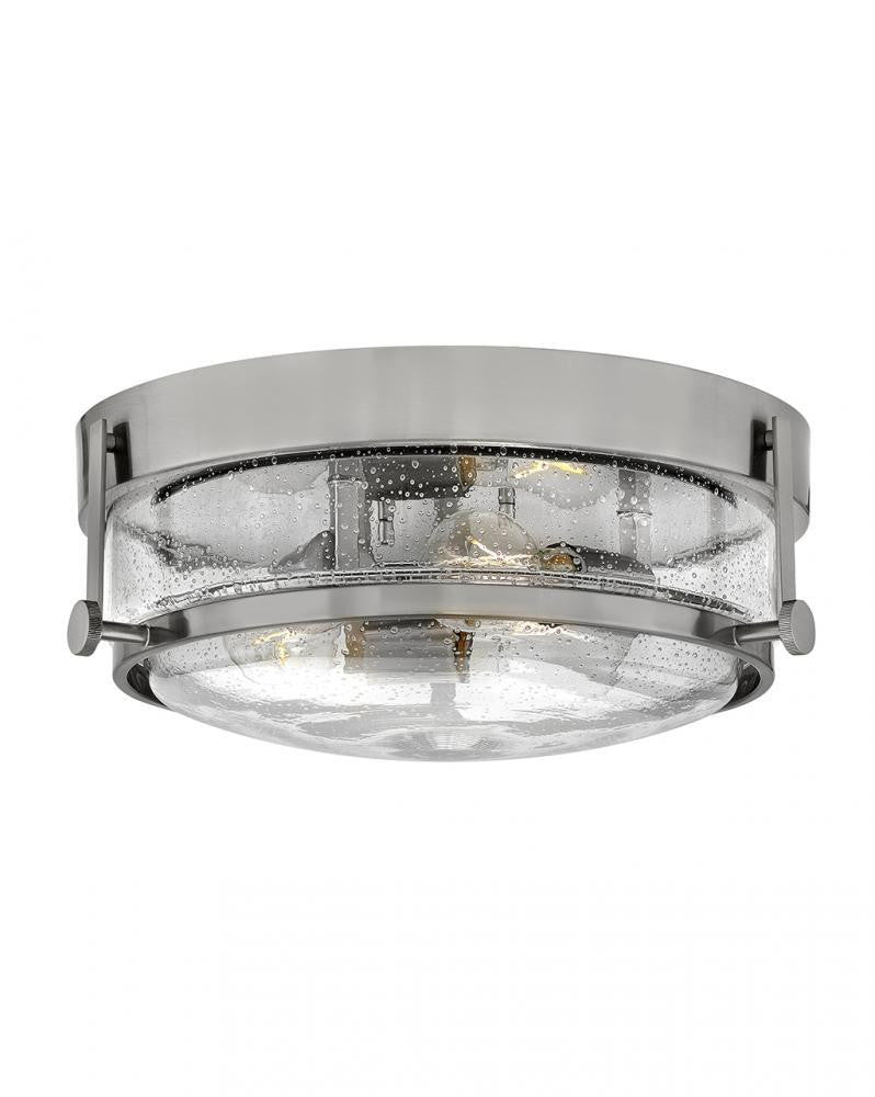 Hinkley Harper Small Flush Mount Brushed Nickel