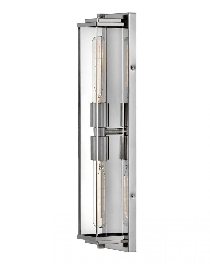 Hinkley Henri Bath Vanity Light Nickel, Steel, Polished Nickel