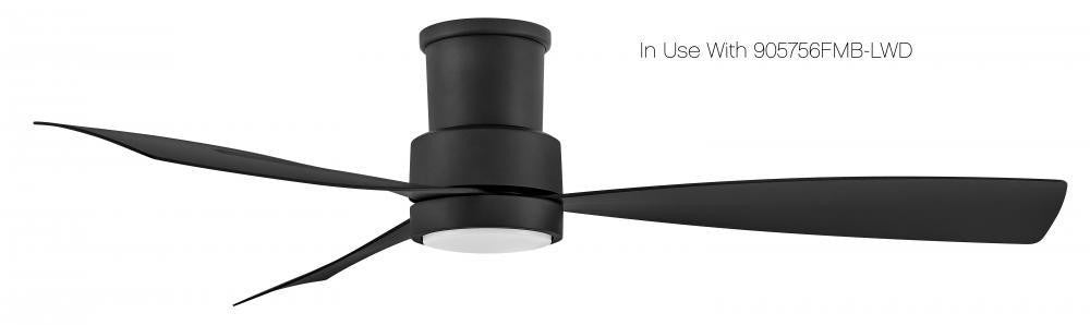 Hinkley Iver Flush Mount Kit Matte Black